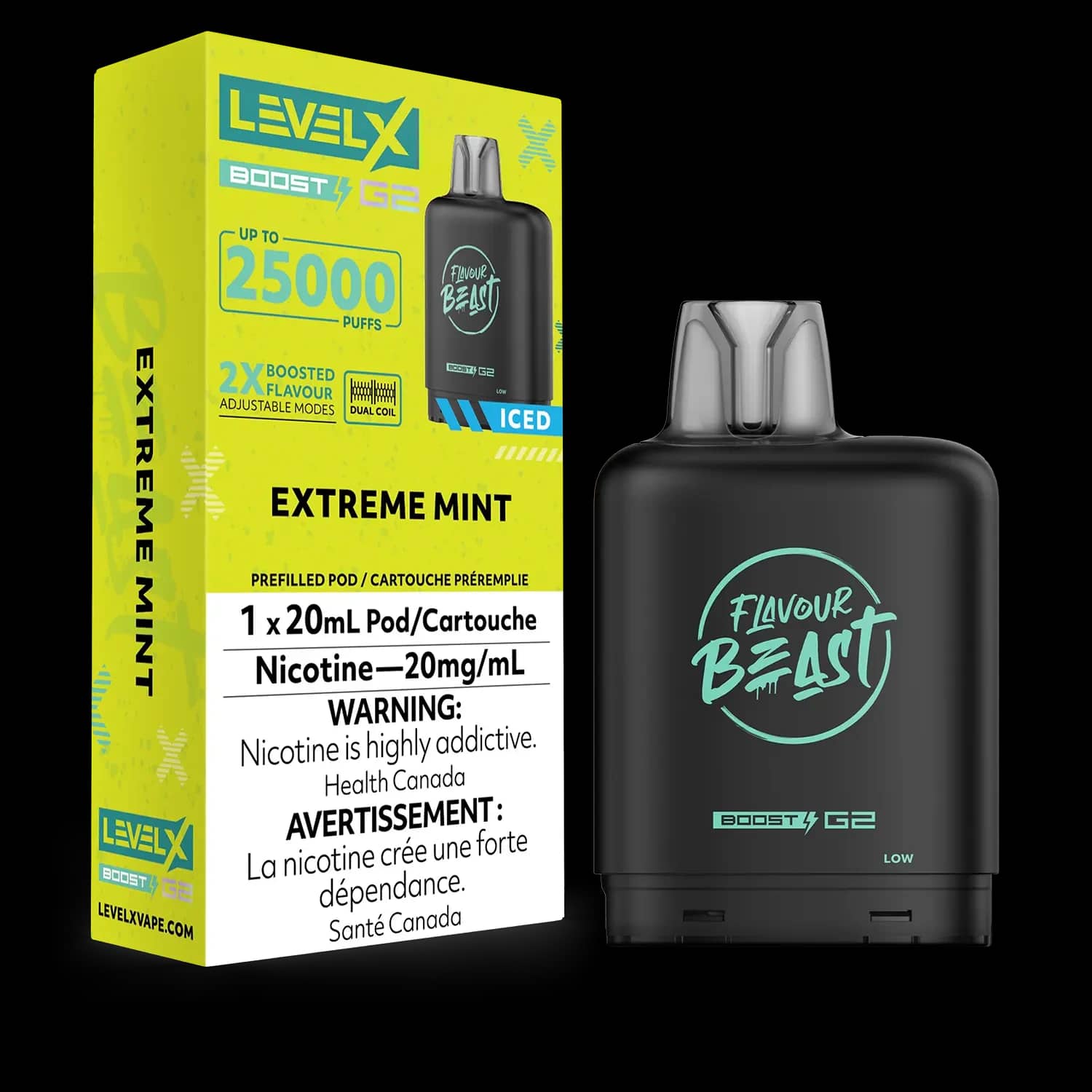 Flavour Beast Level X Boost G2 Pod Flavour Beast Level X Boost G2 Pod main product photo