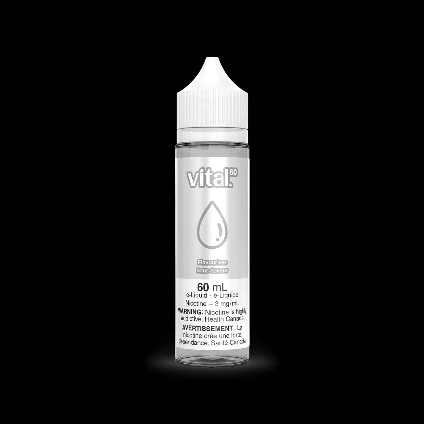 Vital Flavourless Freebase 60 mL Vital Flavourless Freebase 60 mL main product photo