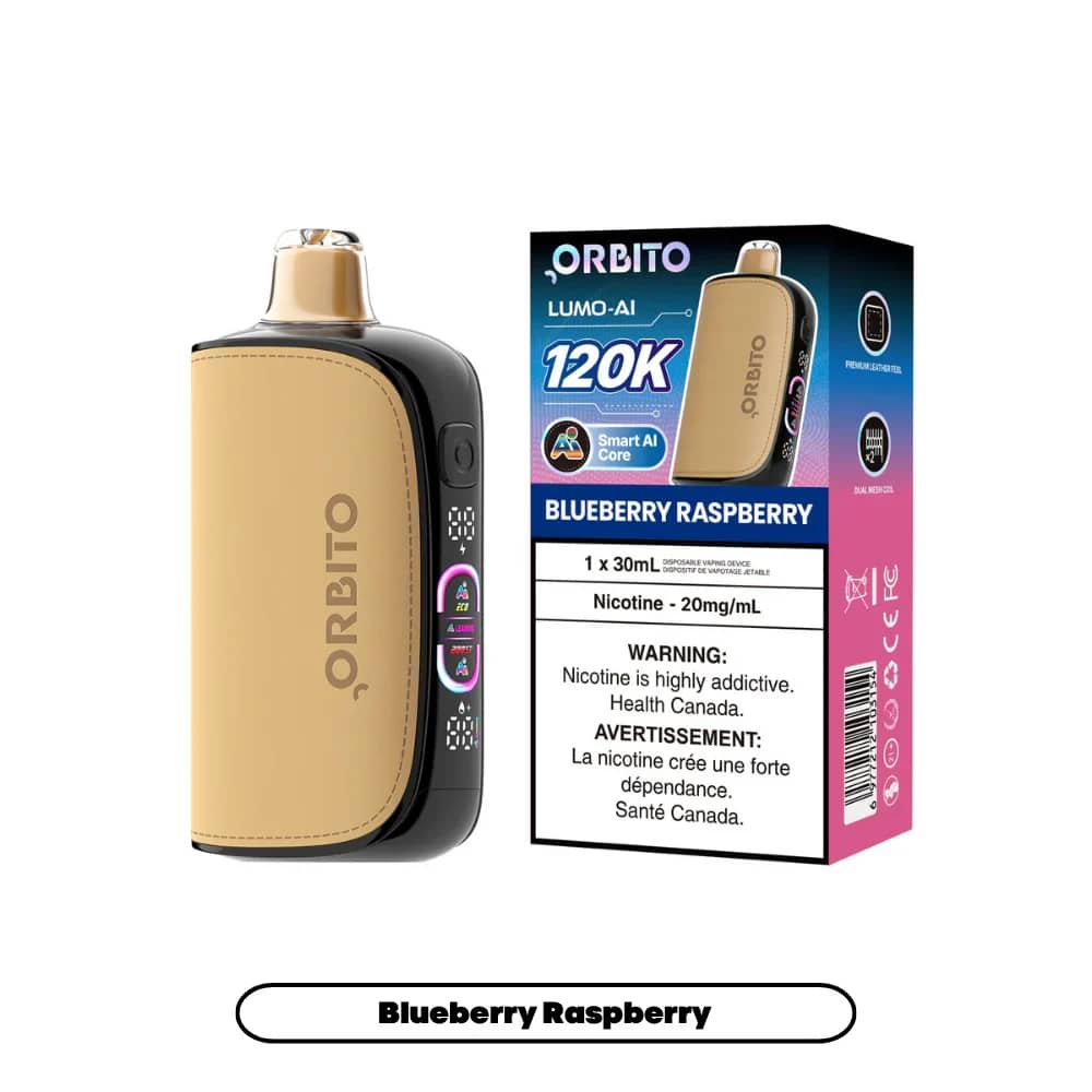 Orbito Lumo Ai 120K 10 mg Disposable Vape 30 mL Orbito Lumo Ai 120K 10 mg Disposable Vape 30 mL main product photo