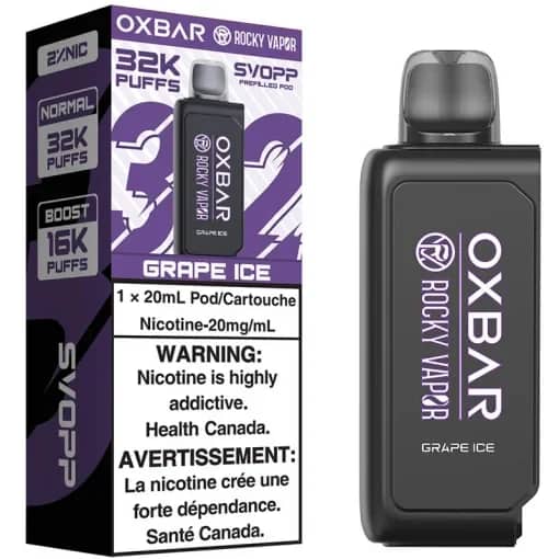 SVOPP OXBAR Pod Svopp Rocky Vapor OXBAR main product photo