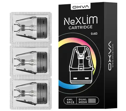 Oxva Nexlim Replacement Pods 3-Pack Oxva Nexlim Replacement Pods 3-Pack main product photo