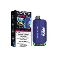 RUFPUF Matrix by Ripper 130K Disposable Vape - Bomb Blue Razz Ice - 20 mg