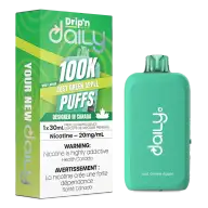 Drip In Daily 30 mL Disposable - Just Green Apple 20 mg