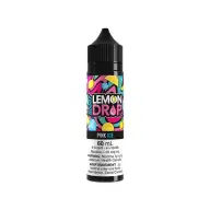 LEMON DROP BOOST SALT 60ML — PINK ICE e-liquid bottle