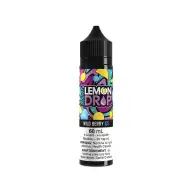LEMON DROP BOOST SALT 60ML — WILD BERRY ICE e-liquid bottle