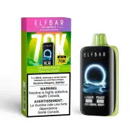 ELF BAR MOONNIGHT 70K DISPOSABLE — Strawberry Kiwi Ice disposable vape