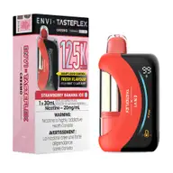 ENVI x Tasteflex Cresmo 125K Strawberry Banana Ice 20mg disposable vape package