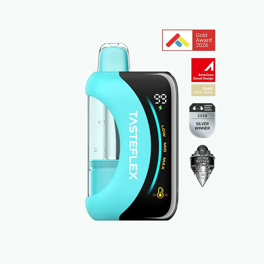 Award-winning ENVI x Tasteflex Cresmo 125K clear-tank disposable vape Award-winning ENVI x Tasteflex Cresmo 125K clear-tank disposable vape