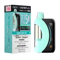 ENVI x Tasteflex Cresmo 125K Miami Mint Ice 20mg disposable vape package