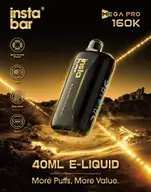 Insta Bar Mega Pro 160K 40mL vertical product banner