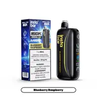 Insta Bar Mega Pro 160K 40mL Disposable Vape - Blueberry Raspberry - 20 mg/mL