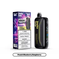 Insta Bar Mega Pro 160K 40mL Disposable Vape - Peach Blueberry Raspberry - 20 mg/mL