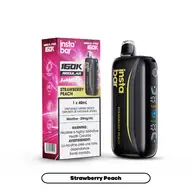 Insta Bar Mega Pro 160K 40mL Disposable Vape - Strawberry Peach - 20 mg/mL
