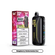 Insta Bar Mega Pro 160K 40mL Disposable Vape - Raspberry Watermelon Ice - 20 mg/mL