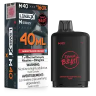 Level X M40 x Flavour Beast Pod 40mL — Bangin' Blood Orange Iced