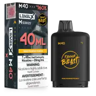 Level X M40 x Flavour Beast Pod 40mL — Mad Mango Peach