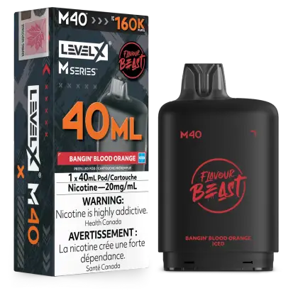 Level X M40 X Flavour Beast Pod 40 mL main product photo