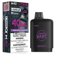 Level X M40 x Flavour Beast Pod 40mL — Groovy Grape Passionfruit Iced