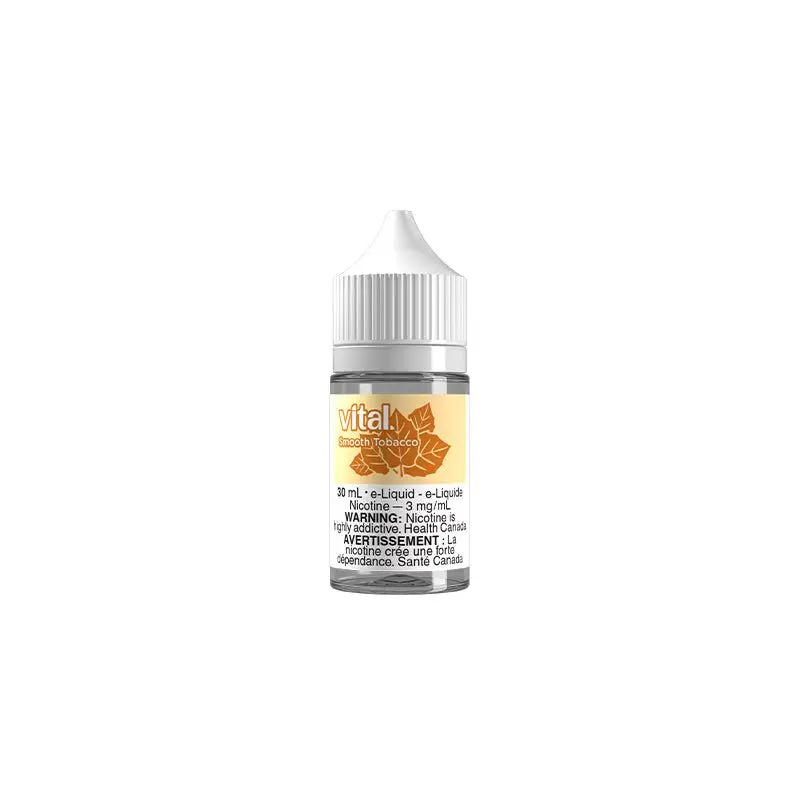 Vital Freebase E-Liquid 30 mL — Smooth Tobacco / 0 mg Vital Freebase E-Liquid 30 mL — Smooth Tobacco / 0 mg
