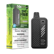FLAVOUR BEAST BEAST MODE MAX 2 50K (Excise AB Tax Included) Flavour: Super Sour Apple / Nicotine Strength: 20 mg product image