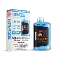 Kraze HD — Blue Razz Lemon Ice disposable vape