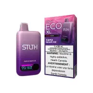 STLTH ECO XL DISPOSABLE — Purple Grape Ice disposable vape