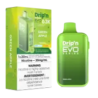DRIP IN Envy 63K — Green Apple disposable vape