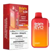 DRIP IN Envy 63K — Mango Peach Watermelon disposable vape