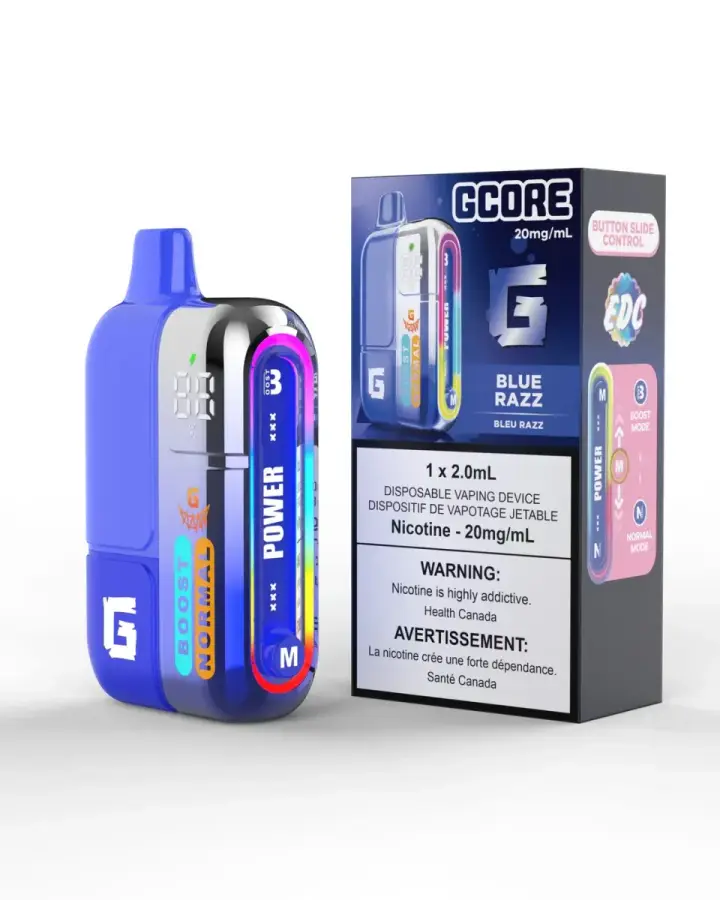 GCORE G 80K Disposable Vape 20mL 20mg product image GCORE G 80K Disposable Vape 20mL 20mg product image