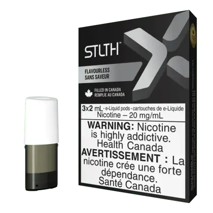 STLTH X Pod Pack Flavourless (3 Pack) STLTH X Pod Pack Flavourless (3 Pack) main product photo