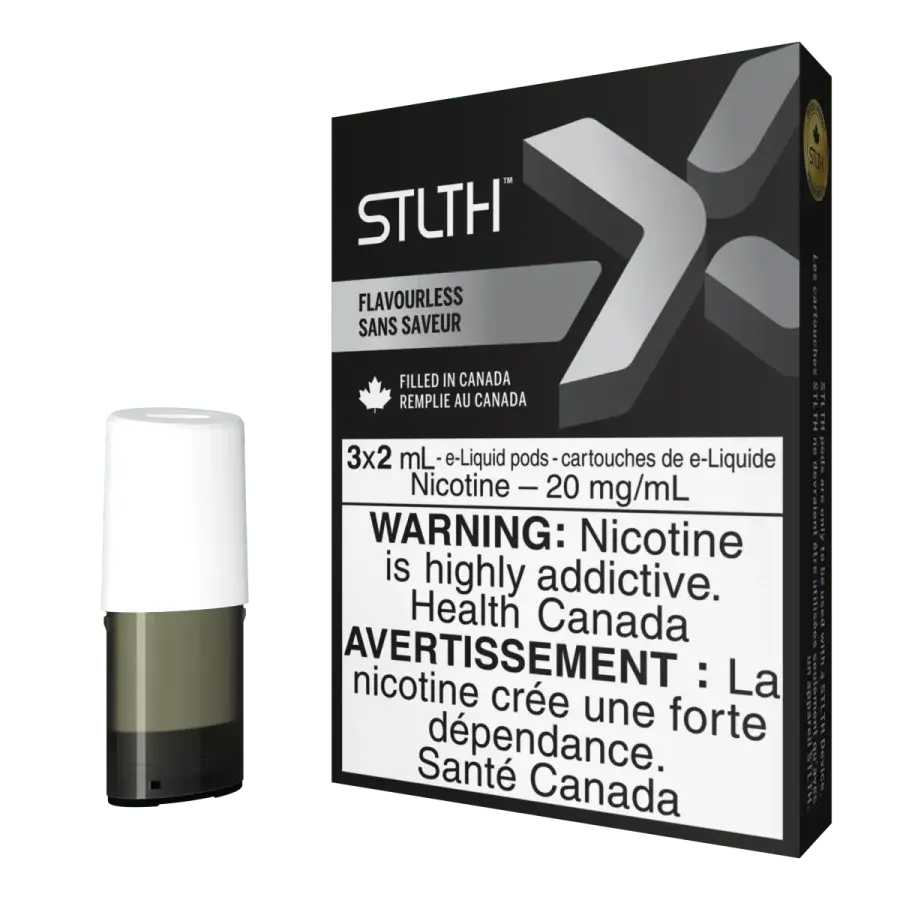 STLTH X Pod Pack Flavourless (3 Pack) product image