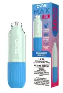 OVNS Max 3K Disposable Flavour: Dragonfruit Blue Razz / Nicotine Strength: 20 mg product image