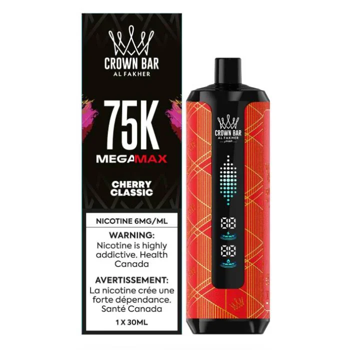 AL FAKHER Crown bar 75k Al Fakher — Cherry Classic disposable vape