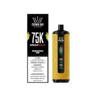 Al Fakher Crown Bar 75K Pineapple Ice 6 mg disposable vape