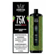 Al Fakher Crown Bar 75K Watermelon Kiwi 6 mg disposable vape