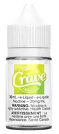 CRAVE SALT — LEMON VIBE e-liquid bottle