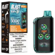 DRIP IN BLAST 30K — (FROZEN) SNAZZY S STORM ICE disposable vape
