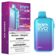DRIP IN Envy 63K — Grape Ice disposable vape