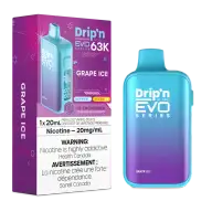 DRIP IN Envy 63K (EXCISE AB TAX INCLUDED) - Grape Ice