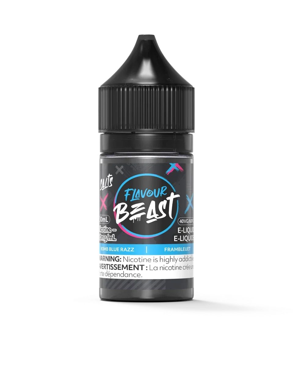 Flavour Beast Bomb Blue Razz Nic Salt 30 mL 10 mg Flavour Beast Bomb Blue Razz Nic Salt 30 mL 10 mg