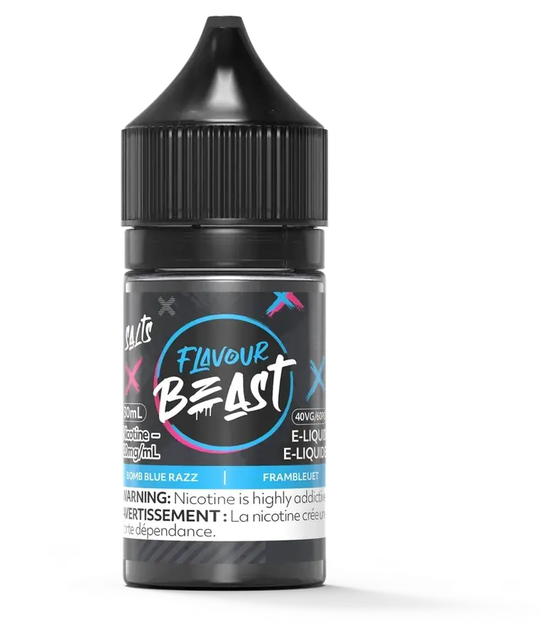 Flavour Beast Bomb Blue Razz Nic Salt 30 mL 10 mg Flavour Beast Bomb Blue Razz Nic Salt 30 mL 10 mg