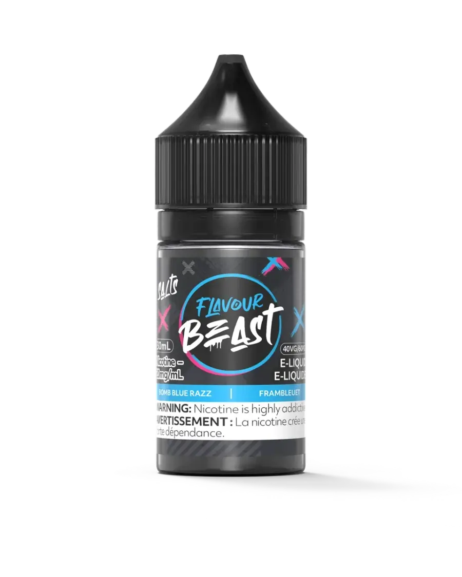 FLAVOUR BEAST 10 MG NIC SALT 30 ML - BOMB BLUE RAZZ FLAVOUR BEAST 10 MG NIC SALT 30 ML - BOMB BLUE RAZZ