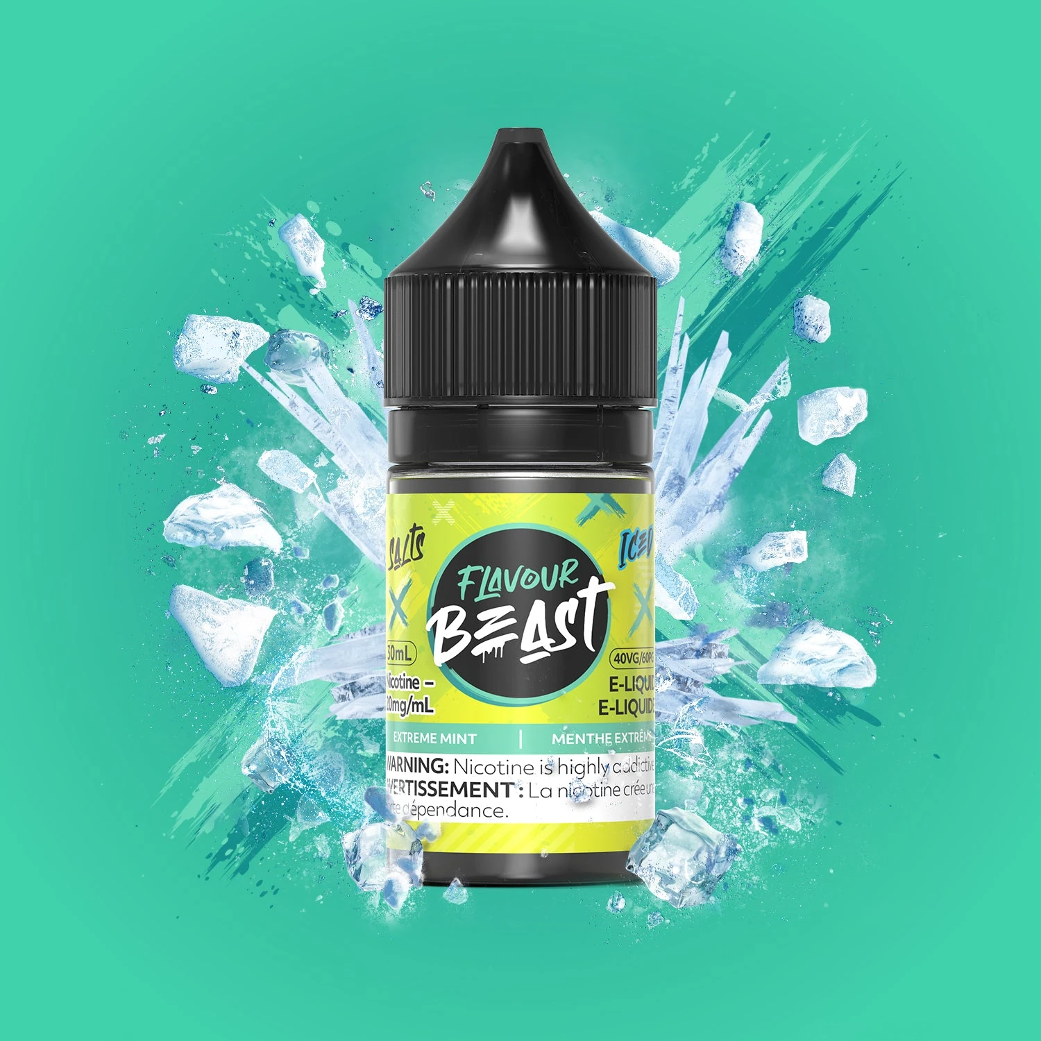 Flavour Beast Extreme Mint Iced Nic Salt 30 mL 10 mg