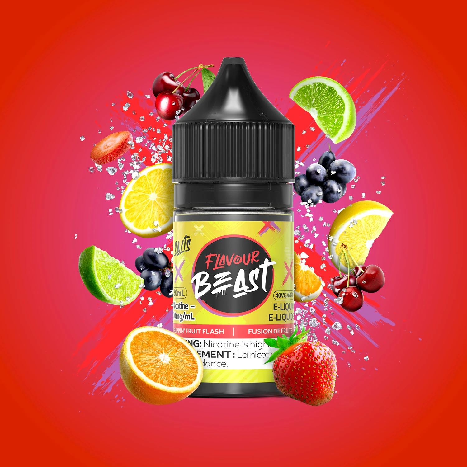 Flavour Beast Flippin' Fruit Flash Nic Salt 30 mL 10 mg