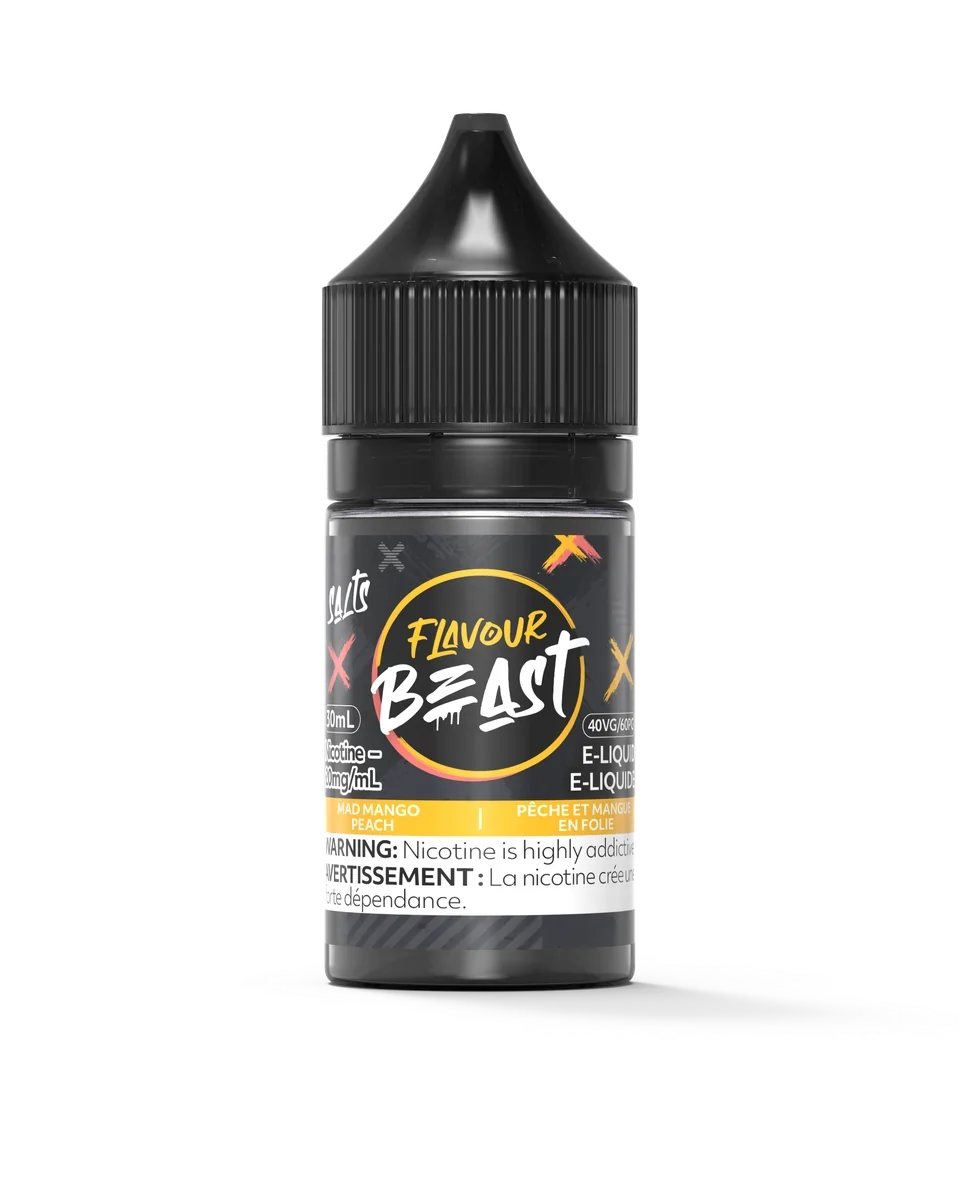 Flavour Beast Mad Mango Peach Nic Salt 30 mL 10 mg