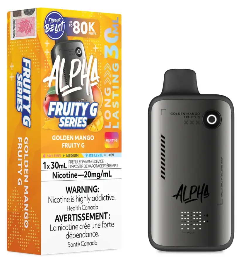 Flavour Beast Alpha 80K - Golden Mango Fruity G Flavour Beast Alpha 80K - Golden Mango Fruity G