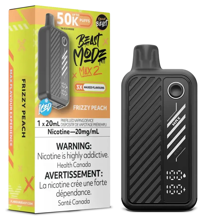 FLAVOUR BEAST BEAST MODE MAX 2 50K — Super S. Peach disposable vape
