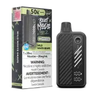 FLAVOUR BEAST BEAST MODE MAX 2 50K (Excise AB Tax Included) - WILD WHITE GRAPE