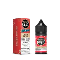 Flavour Beast Salt 30 mL - Chilling Coffee 20 mg e-liquid bottle and package image