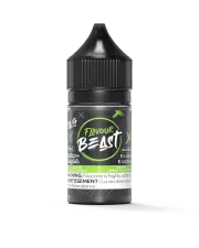 Flavour Beast Salt 30 mL - Gusto Green Apple 20 mg e-liquid bottle and package image